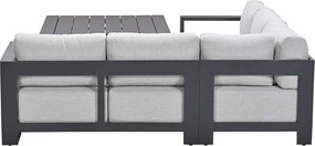 Garden Impressions Malakka lounge dining set 4-delig - valley sand