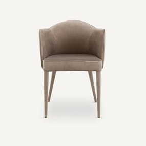 Tafel Fauteuil in fluweel, Leos
