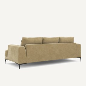 4-zits sofa in stonewashed fluweel, Marsile