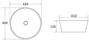 Fontana Proma badkamermeubel 200cm zonder kommen zwart mat