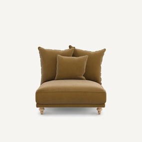 Bank in linnen fluweel, LAZARE