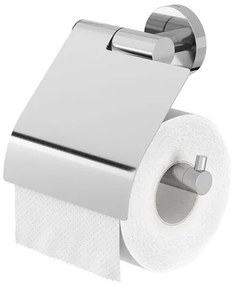 Tiger Boston Toiletrolhouder - met klep - gepolijst RVS CO309130346