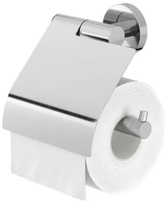 Tiger Boston Toiletrolhouder - met klep - gepolijst RVS CO309130346