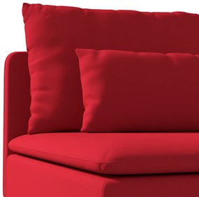 Dekoria Söderhamn hoes voor 1-zitselement, rood