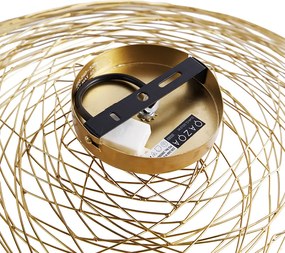 Oosterse plafondlamp goud 60 cm - Glan