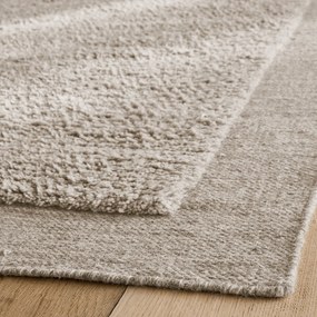 Klein wollen vloerkleed, handgeknoopt, EDGI