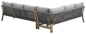 Garden Impressions Alora lounge dining set 2-delig links - grey sand