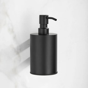 Saniclear Academy zeepdispenser zwart mat