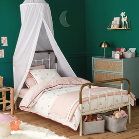 Bed in staal metaal, Asper