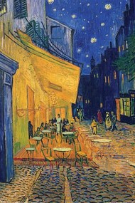 Poster Vincent van Gogh - Café Terrace, (61 x 91.5 cm)