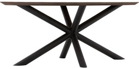 Goossens Excellent Eettafel Gs-1302, Ovaal 180 x 100 cm