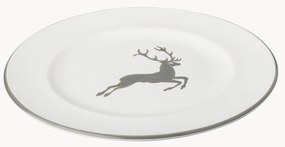 Handgemaakt dessertbord Gourmet Grey Deer