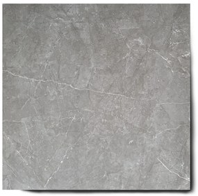 Gepolijste Vloertegel 60x60 Cm Marmerlook Casablanca Grijs NAV1