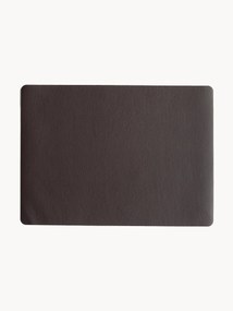 Kunstleren placemats Pik, 2 stuks