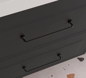Muebles Style handvat 21cm zwart mat