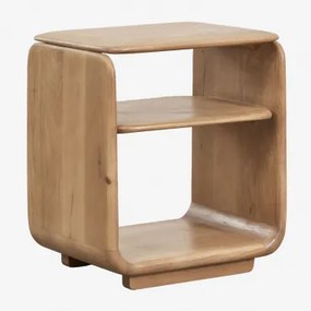 Set Van 2 Rechthoekige Nachtkastjes 40x30 Cm In Tinsley Hout Mangohout - Sklum