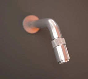 Clou Freddo 11 inbouw fonteinkraan met 15cm uitloop RVS geborsteld