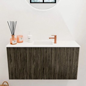 Mondiaz Joya 80cm toiletmeubel shadow met wastafel faye midden 1 kraangat talc