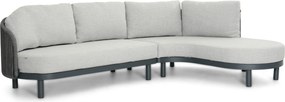 Hoek loungeset 5 personen Rope Grijs  Santika Furniture Santika
