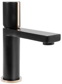 Wastafelkraan Rea Icon Black/Gold Low