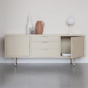 Beige Tv-dressoir - 140x40x55cm.