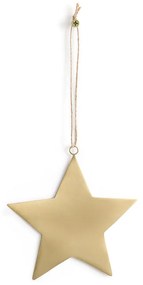 Wanddecoratie, ster in messing, Ramula