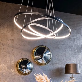 Richmond Interiors Amira Design Hanglamp Zwarte Ringen