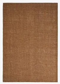 Rechthoekig Tapijt Van Wol En Jute Wamba Bruin – Karamel & 300 X 400 Cm - Sklum