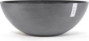 Ecopots bloempot Vienna 70 - Rond - Grey - Diameter 70 x H25,3 cm