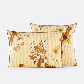 Kussensloop in katoensatijn, Solanne