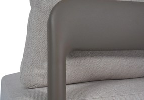 Hoek loungeset 4 personen Aluminium Taupe  Santika Furniture Santika