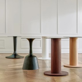 Rond tafelblad in notenhout, ø137 cm, Roundo
