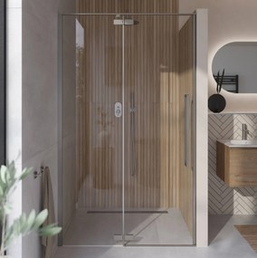 Saqu Trophy nisdraaideur incl. antikalk 110x203cm matt brushed