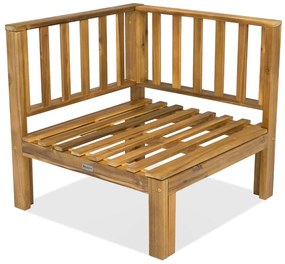 Hoekmodule voor hoekbank Brunei Garden Point acacia