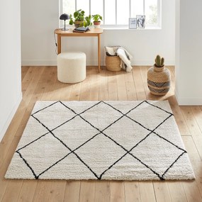 Vloerkleed in berberstijl, vierkante vorm, Jiraya