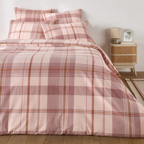 Kussensloop van gewassen katoen, geweven-geverfde ruitjes, DOLLON