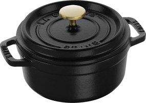 Staub La Cocotte Cocotte 14 cm / 800 ml, Rond, Zwart - La Cocotte - Staub