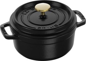Staub La Cocotte Cocotte 12 cm / 400 ml, Rond, Zwart - La Cocotte - Staub