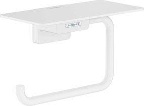 Hansgrohe AddStoris toiletrolhouder met planchet 15x8x9,3cm mat wit