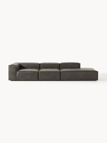 XL modulaire chaise longue Lennon van gerecycled leer