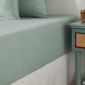 Hoeslaken, katoen flanel, omslag 30 cm, Clara