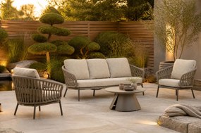Stoel en Bank Loungeset 5 personen Rope Zand/Beige  Coco Viento/Cayora