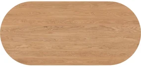 Goossens Excellent Eettafel Floyd, Semi rond 180 x 100 cm