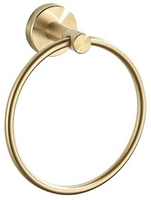 Badkamerhanger Ring 6610 Modern Brush Gold