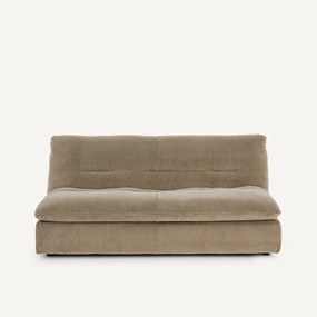 3-zits modulaire bank in stonewashed fluweel, GIULIANO