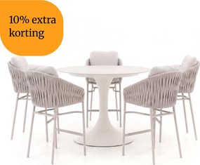 + 10% kassakorting | Barset SUNS | 5 personen | Tuinset sintered stone | 6-delig | Kees Smit Tuinmeubelen