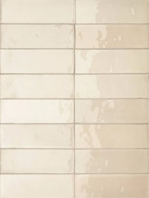 Wandtegel wit Sartoria Tbrick 16x5cm sepia glans gerectificeerd