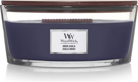 WoodWick geurkaars - Ellipse HearthWick Flame - Hinoki Dahlia
