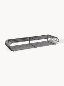 Metalen wandrek Curva, B 80 cm