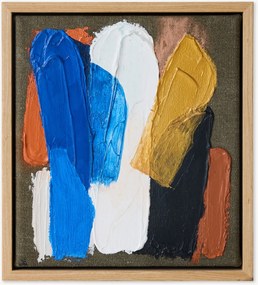 Ingelijste canvasprint Maanlichtstreken